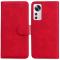  Xiaomi 12 Pro Fodral Skin Touch Röd