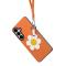 DUX DUCIS DUX DUCIS Samsung Galaxy S26 Skal PU-Läder Prästkrage Orange