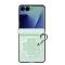 DUX DUCIS DUX DUCIS Samsung Galaxy Z Flip 8 Skal PU-Läder Klöver Grön