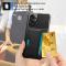  Samsung Galaxy A55 5G Skal Shockproof Med Kortfack Svart