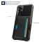  Samsung Galaxy A35 5G Skal Shockproof Med Kortfack Svart