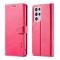 LC.IMEEKE Samsung Galaxy S21 Ultra - LC.IMEEKE Läder Fodral - Rosa