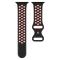 ColorPop Sportarmband Dual-Color Apple Watch 42/44/45/46/49 mm (M/L) Svart/Röd