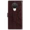  Nokia G10 / G20 Fodral Tryckt Mandala Läder Brun