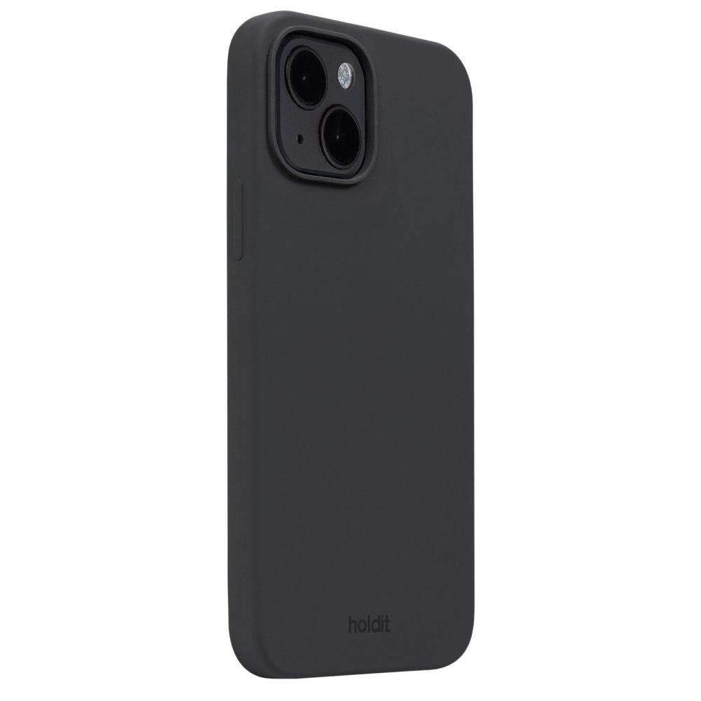 holdit holdit iPhone 15 Plus Mobilskal Silikon Svart