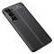  Samsung Galaxy S23 Plus Skal Litchi Textur Svart