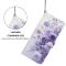  Honor Magic7 Lite Fodral Med Tryck Lila Rosor