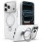 iPhone 17 Pro Skal MagSafe Kickstand Hybrid Vit