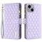 BINFEN BINFEN iPhone 15 Plus Fodral Diamond Multifunktionell Lila