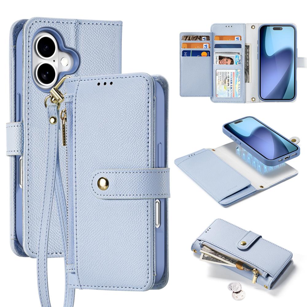 DUX DUCIS DUX DUCIS iPhone 17 2in1 Magnet Fodral Lawa Series Ljus Blå
