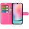  Samsung Galaxy A25 5G Fodral Litchi Läder Rosa