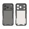  18 Pro Max/17 Pro Max Skal Frostat Transparent/Svart