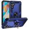  Samsung Galaxy A15 5G Skal Armor Ring Hybrid Blå