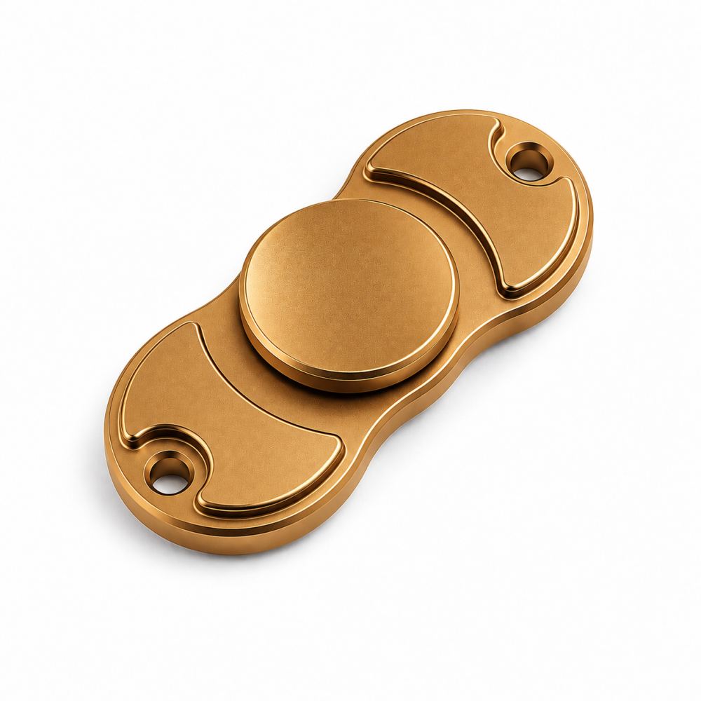 Fidget Spinner Dual Speed - Guld