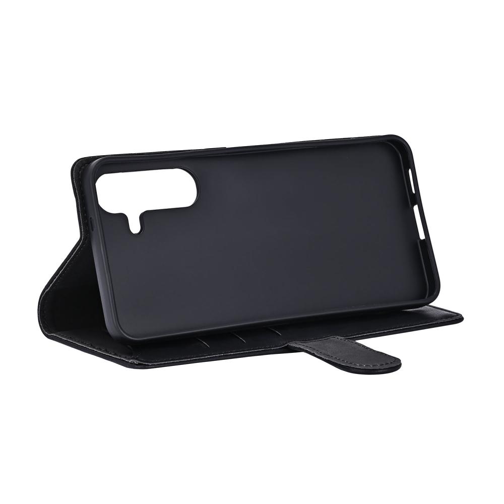 Gear Gear Samsung Galaxy S25 FE 5G Fodral Läder Svart
