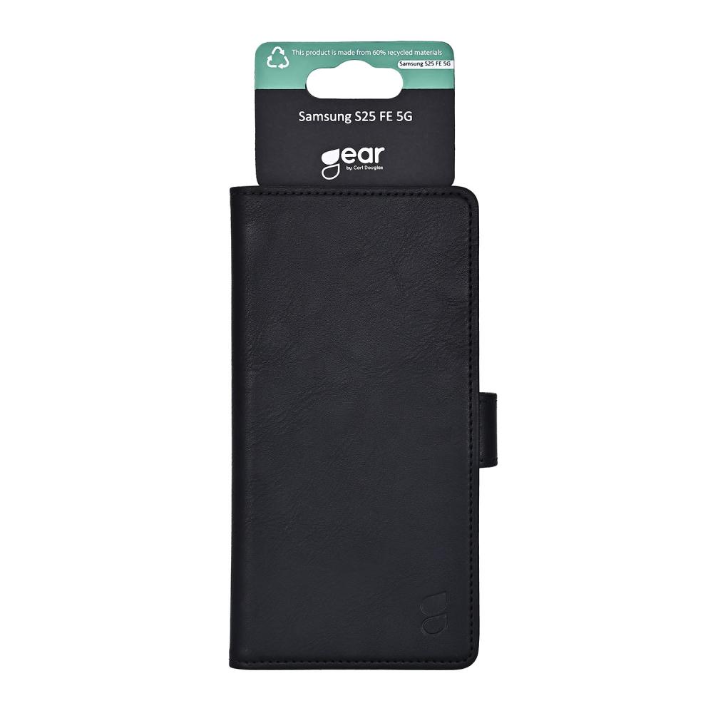 Gear Gear Samsung Galaxy S25 FE 5G Fodral Läder Svart