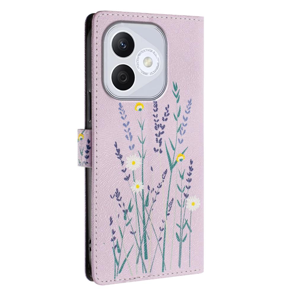  Honor 400 Lite Fodral Med Tryck Lavendel