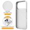  iPhone 17 Pro Skal MagSafe Kickstand Hybrid Vit