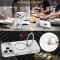  iPhone 17 Pro Skal MagSafe Kickstand Hybrid Vit
