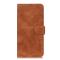KHAZNEH KHAZNEH iPhone 14 Pro Fodral Retro Läder Brun