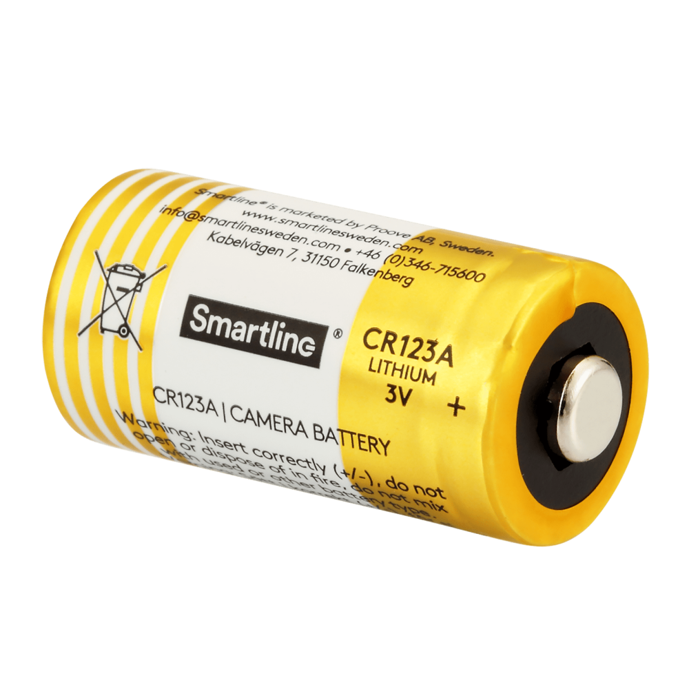 Smartline Smartline CR123A 3V Li-On Batteri