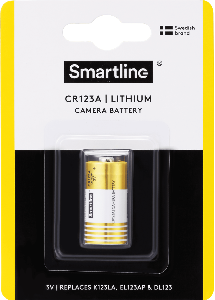 Smartline Smartline CR123A 3V Li-On Batteri