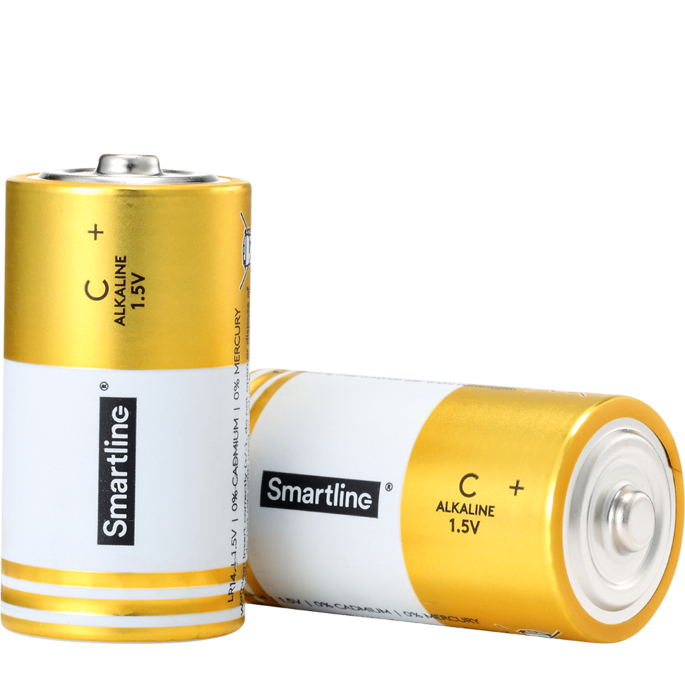 Smartline Smartline C LR14 1.5V Alkaliskt Batteri 2-pack
