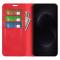  Samsung Galaxy S26 Ultra Fodral Flip Skin Touch Läder Röd