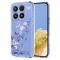  Xiaomi 17 Skal TPU Blommor Violer