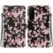  Samsung Galaxy A27 5G Fodral Läder Blommor Rosa