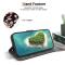  Samsung Galaxy A27 5G Fodral Läder Blommor Rosa