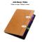  Galaxy Tab S9 FE Fodral Business Läder Pennhållare Brun
