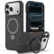  iPhone 17 Pro Max Skal MagSafe Kickstand Hybrid Svart