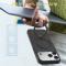  iPhone 17 Pro Max Skal MagSafe Kickstand Hybrid Svart