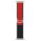 ColorPop Apple Watch 38/40/41/42 mm Armband Alpine Pro Loop Svart/Röd