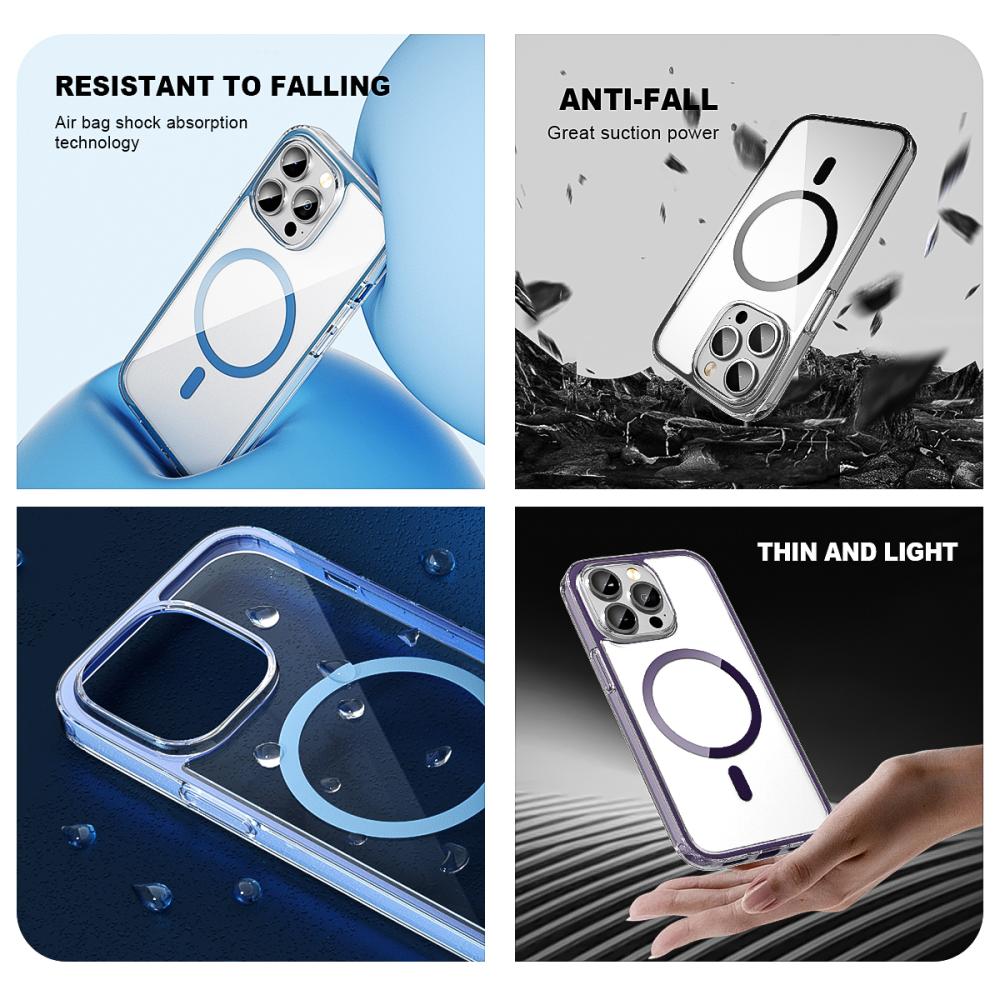 ColorPop ColorPop iPhone 13 Pro Skal CH MagSafe Transparent/Vit