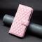  Samsung Galaxy A04s / A13 4G/5G Fodral Diamond Läder Ljus Rosa