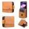 AZNS AZNS Galaxy Z Flip 5 Fodral Läder Brun