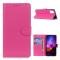  Samsung Galaxy A72 - Litchi Läder Fodral - Rosa