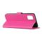  Samsung Galaxy A72 - Litchi Läder Fodral - Rosa