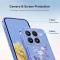  Xiaomi 17 Skal TPU Blommor Violer