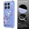  Xiaomi 17 Skal TPU Blommor Violer