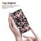  Samsung Galaxy A27 5G Fodral Läder Blommor Rosa