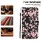  Samsung Galaxy A27 5G Fodral Läder Blommor Rosa