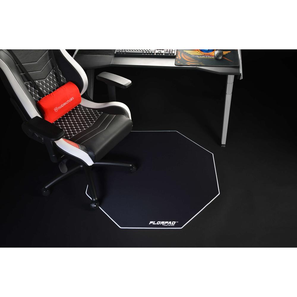 FLORPAD FLORPAD Silver Line Gamingmatta 100x100 cm