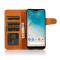 KHAZNEH KHAZNEH Samsung Galaxy S22 Fodral Läder Brun
