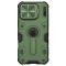 NILLKIN NILLKIN iPhone 16 Pro Max Skal Camshield Armor Grön