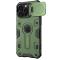 NILLKIN NILLKIN iPhone 16 Pro Max Skal Camshield Armor Grön