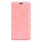  Samsung Galaxy S26 Ultra Fodral Flip Skin Touch Läder Rosa