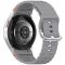  Galaxy Watch 5/5 Pro/6/7/FE Armband Silikon Wave Design Grå